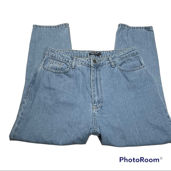 NASTY GAL‎ High Rise Classic Women’s Jeans Medium wash Size US 8 - Picture 7 of 11